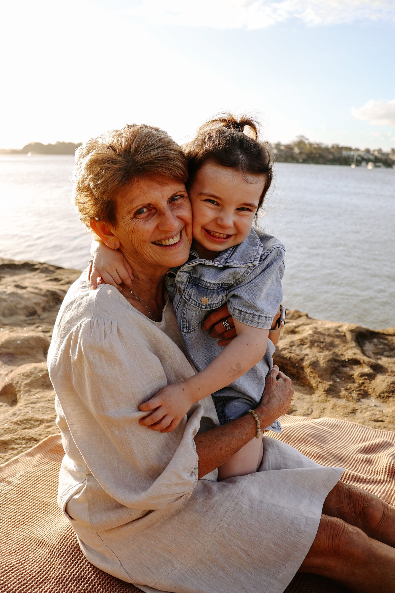 Family photography Sydney — grandmother and grandchild