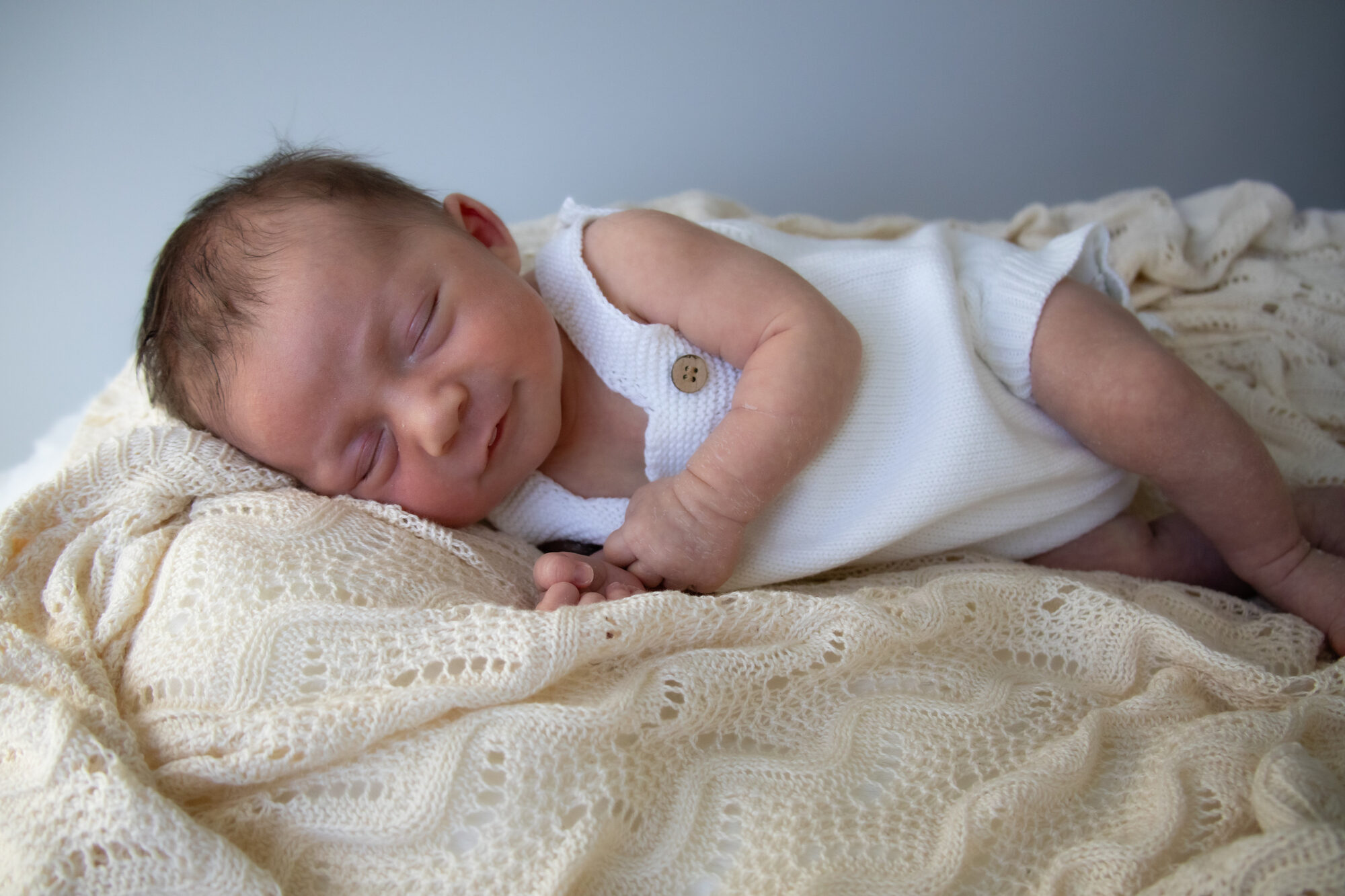 Vesna newborn session — in-home newborn photography Sydney
