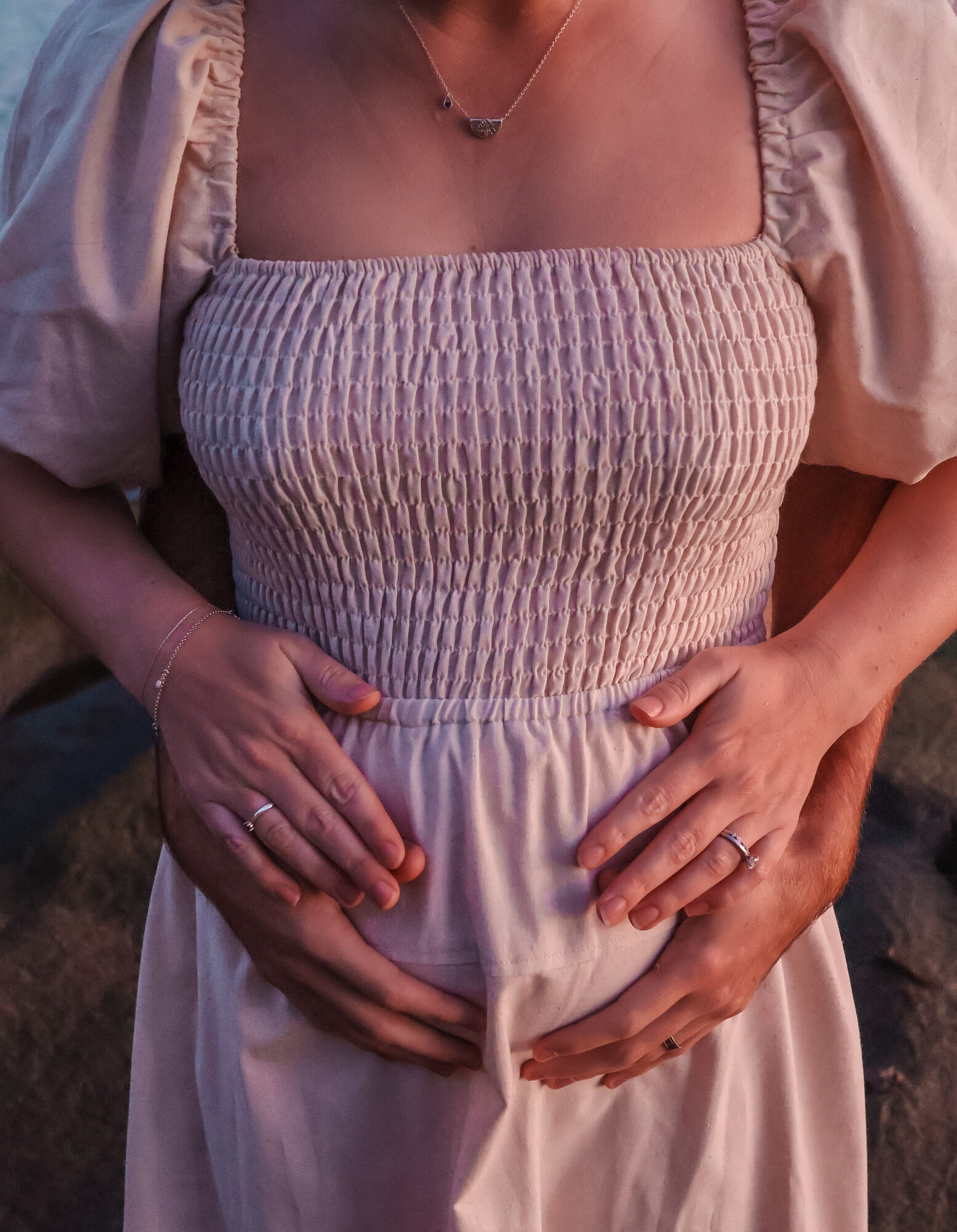 Ash and Tim pregnancy announcement — maternity photography Sydney
